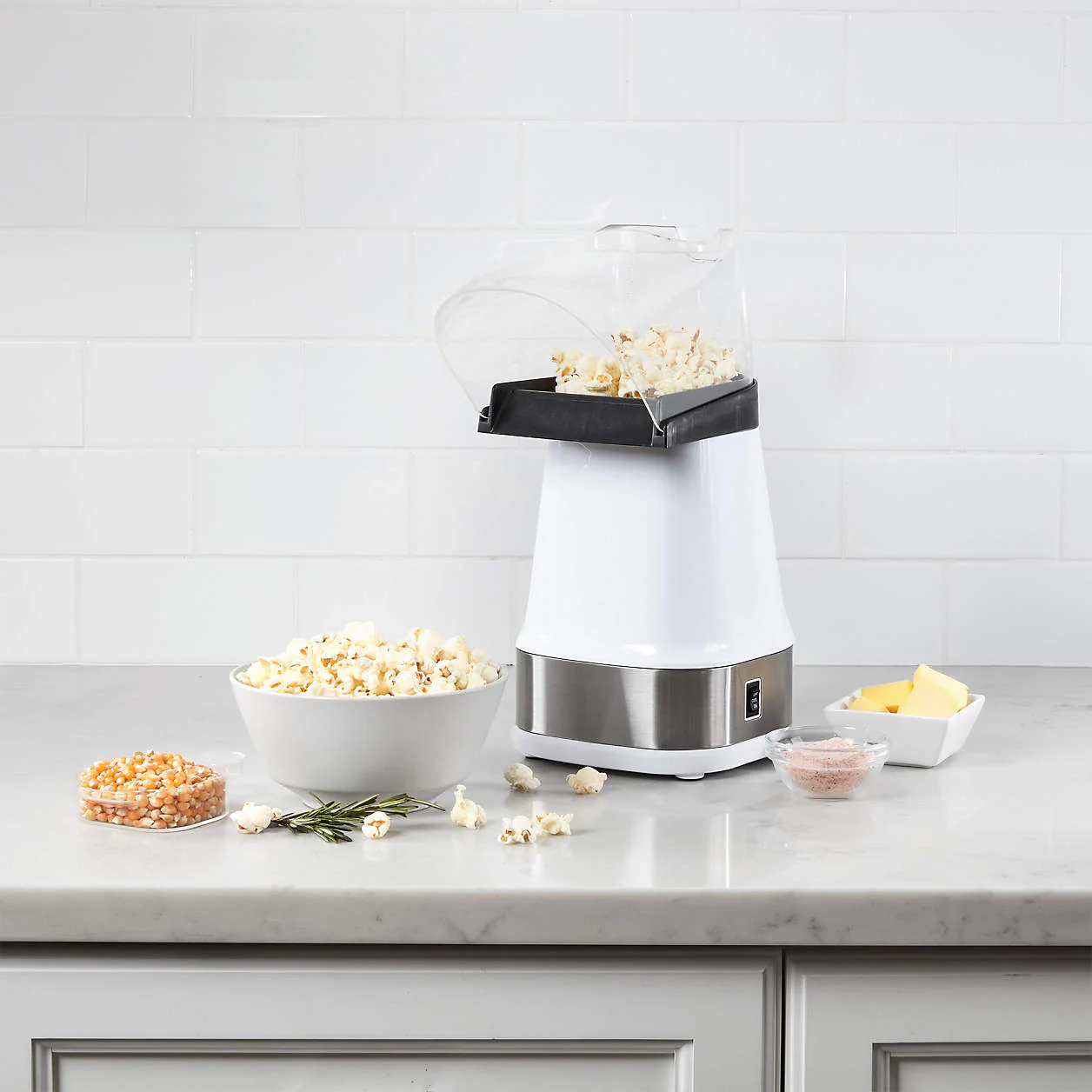 Cuisinart EasyPop Hot Air Popcorn Maker  – White - Image 3