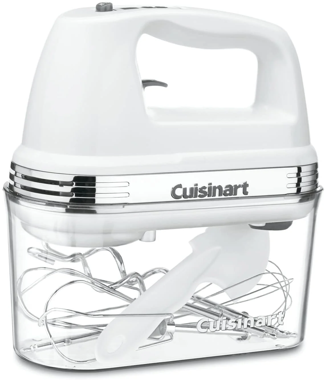 Cuisinart Power Advantage Plus 9-Speed Handheld Mixer with Storage Case – White - Image 2
