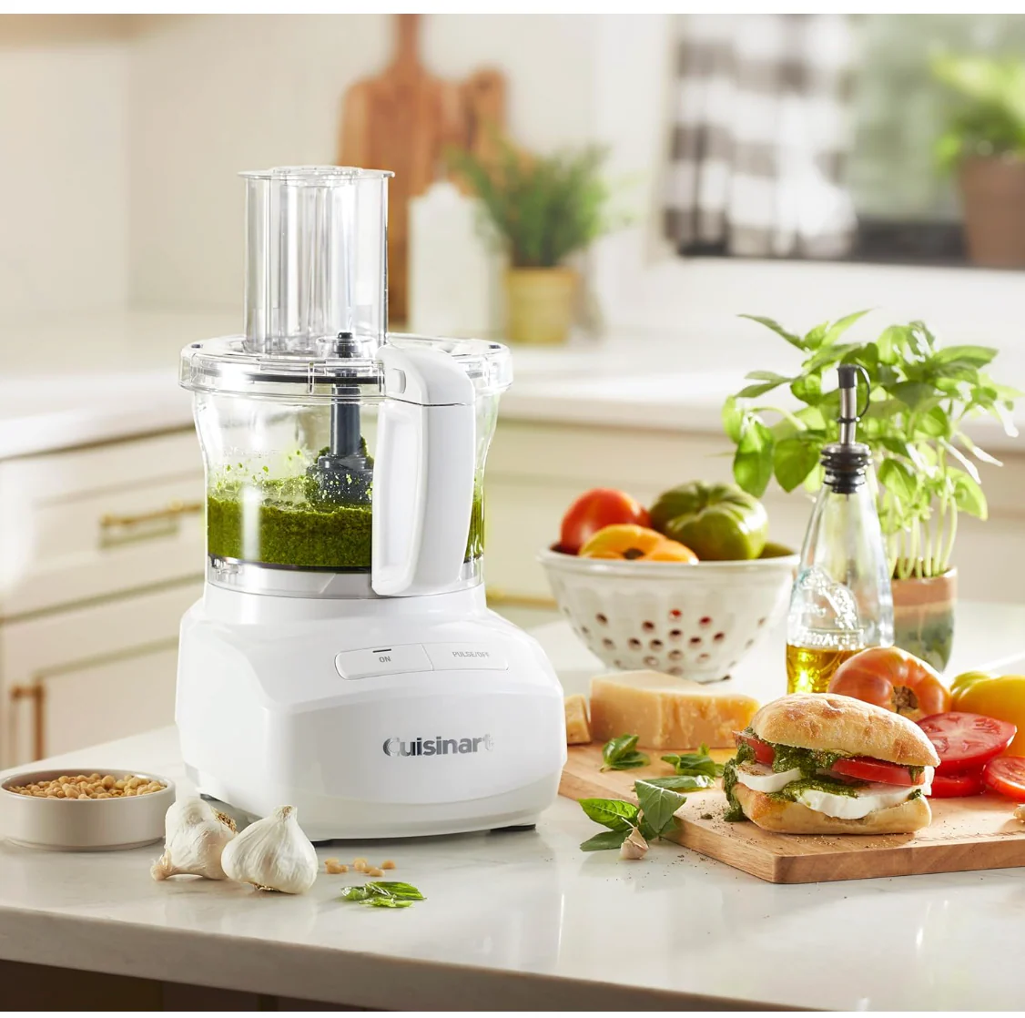 Cuisinart Sleek and Modern Design Food Processor 7-Cup – White - Image 2