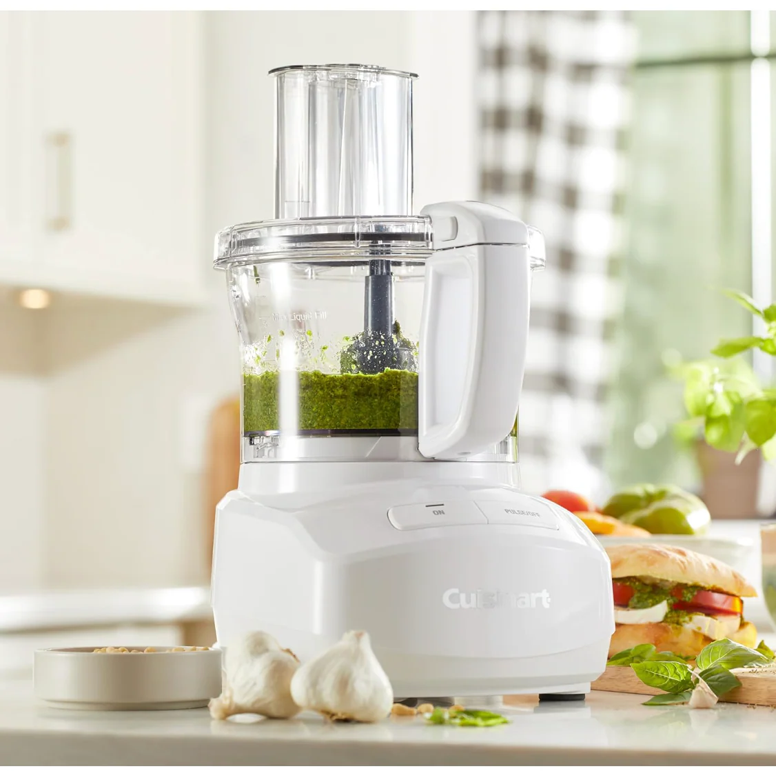 Cuisinart Sleek and Modern Design Food Processor 7-Cup – White - Image 3