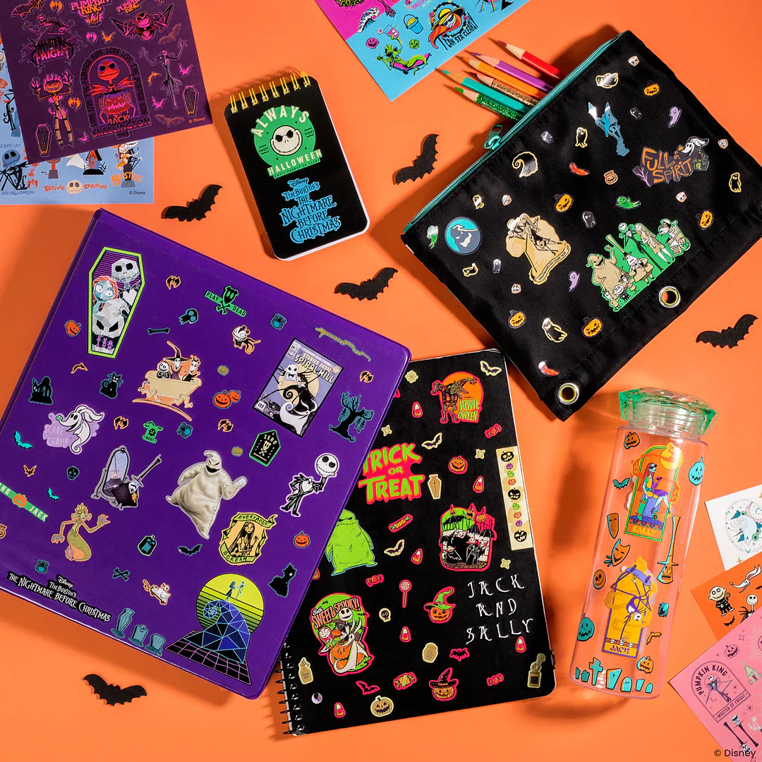 Disney Tim Burton's The Nightmare Before Christmas Sticker Book for Kids – Ages 6+ - Image 5