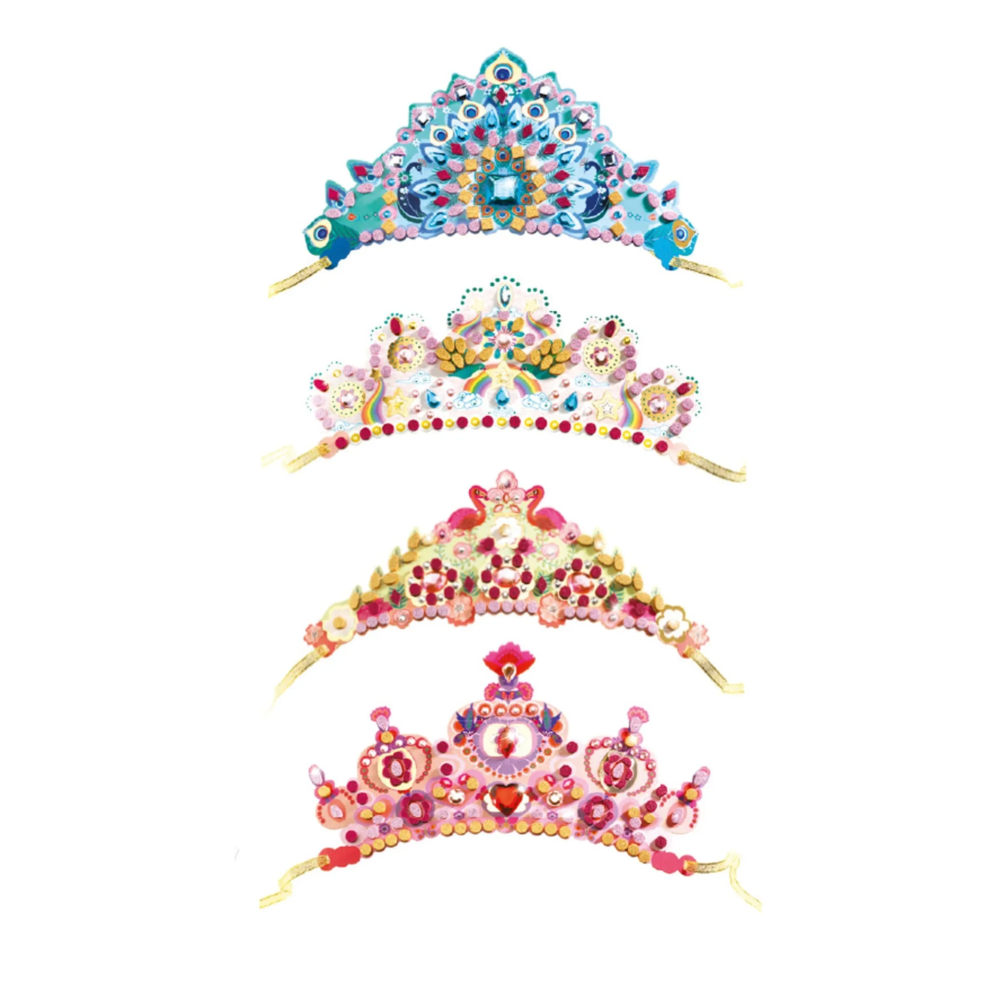 Djeco Do It Yourself Craft Kit – Like A Princess Crown - Image 4