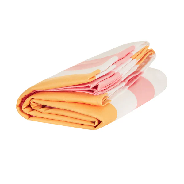 Dock & Bay Quick Dry Towel - Cabana - Peach Sorbet – 78" x 35" - Image 3