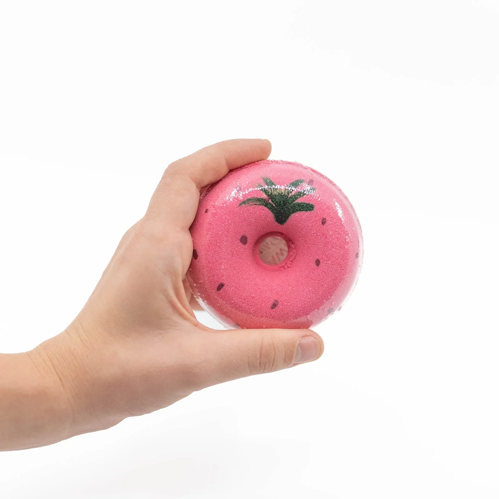 Donut Shape Scented Bath Bombs - Strawberry - Image 2