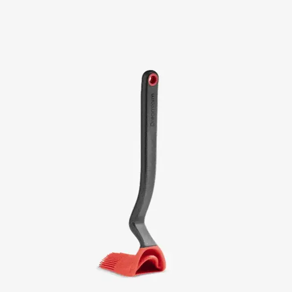 Dreamfarm Brizzle Scoop Drizzle & Brush – Silicone Basting Brush – Red - Image 2