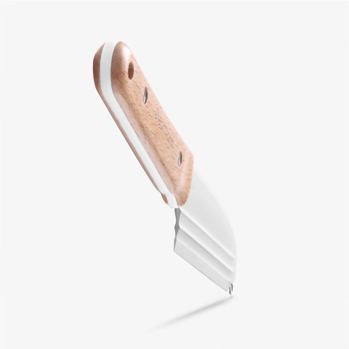 Dreamfarm Knibble Non-Stick Cheese Knife With Fork – Beechwood - Image 5