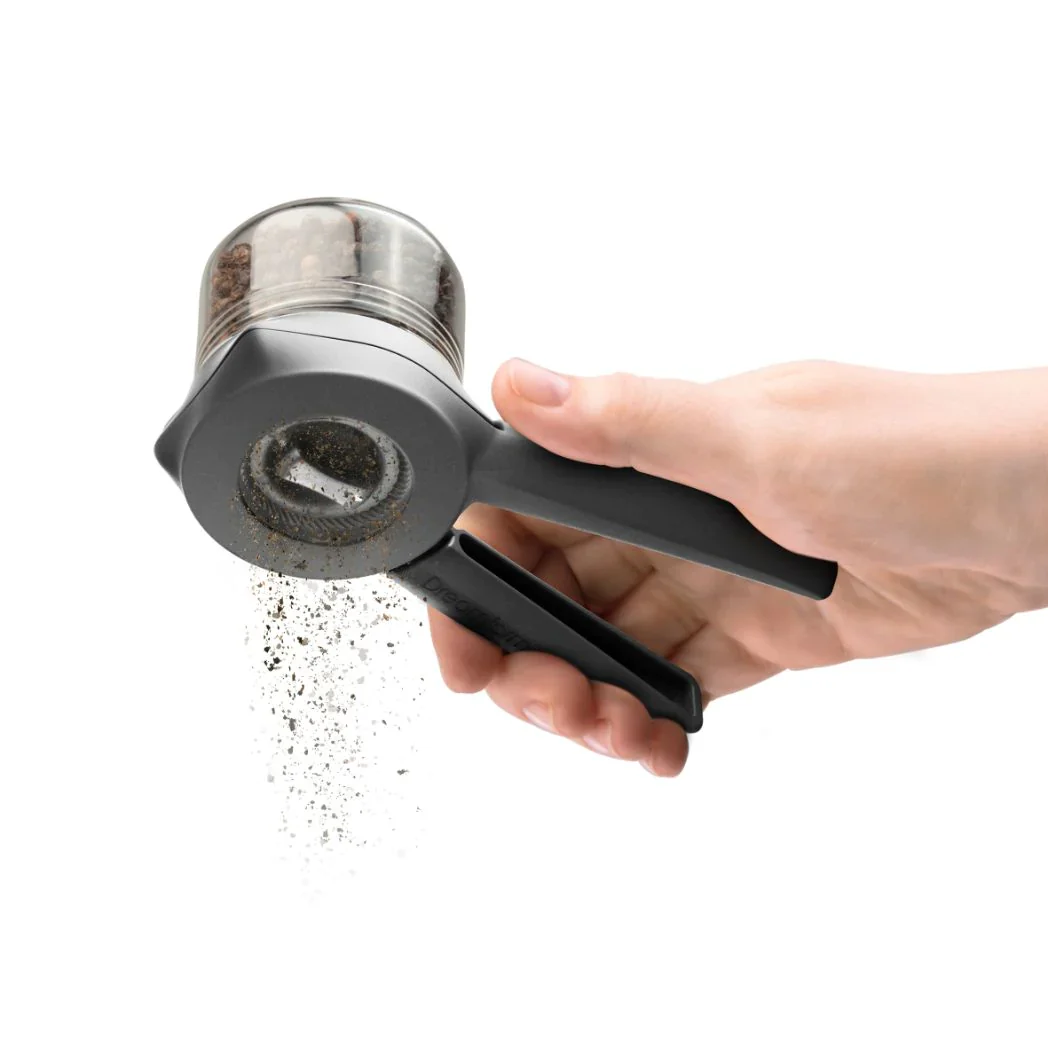 Dreamfarm Ortwo Lite Pepper, Salt & Spice Mill – Black - Image 3