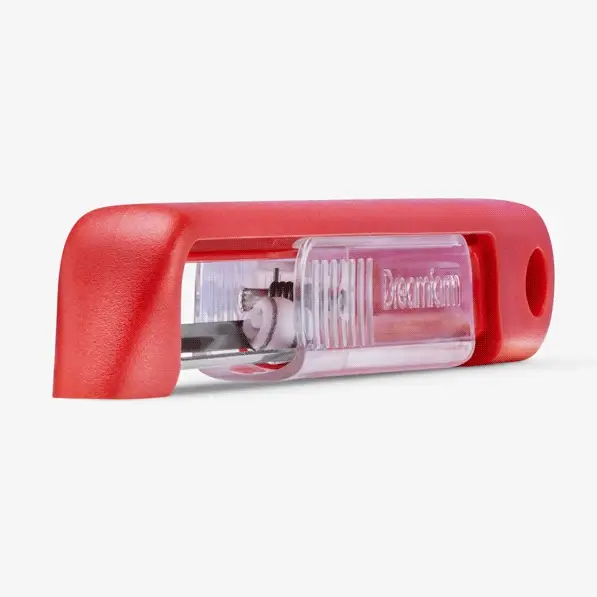 Dreamfarm Sharple Always Sharp Safety Vegetable Peeler – Red - Image 2