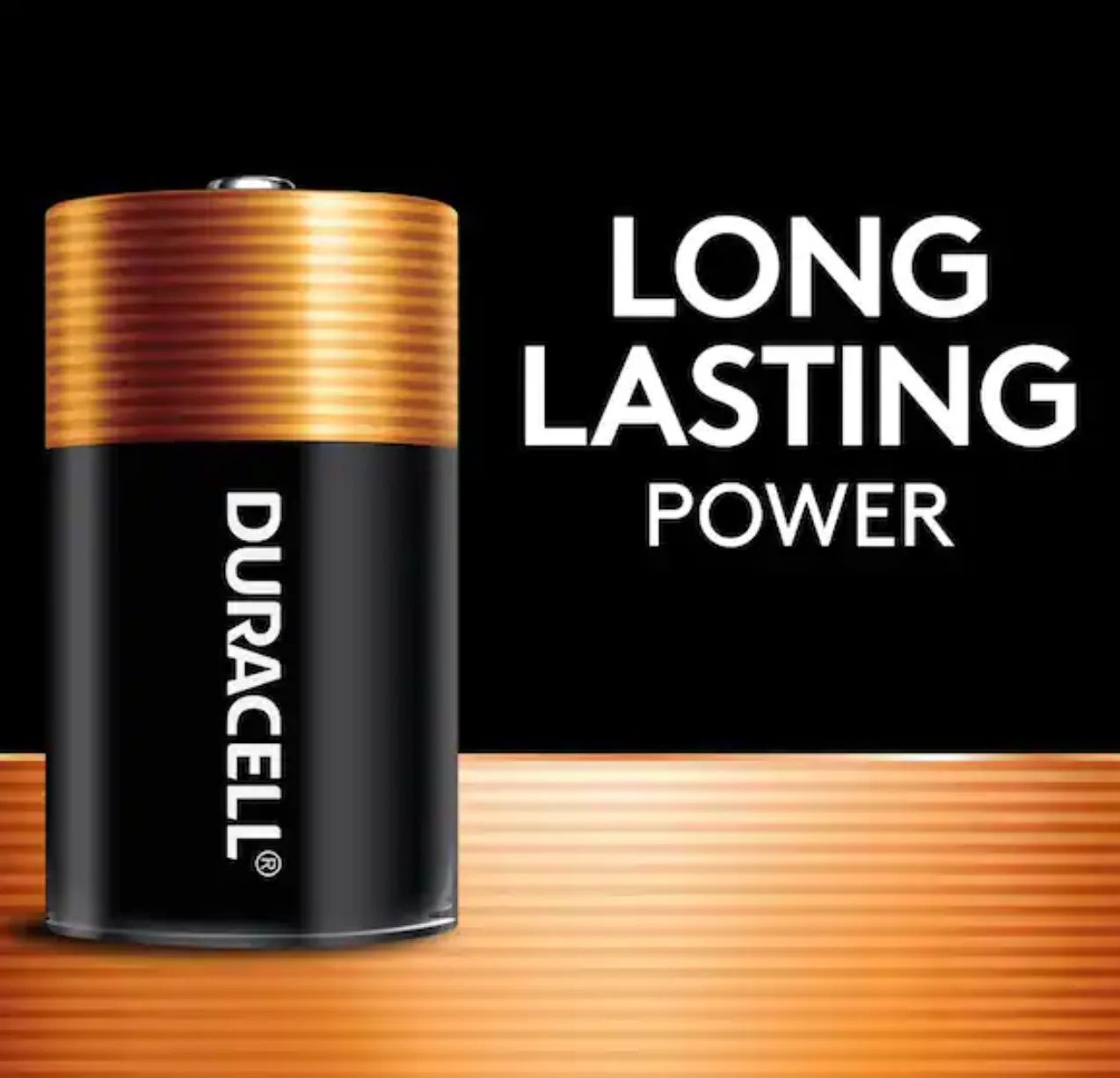 Duracell 1.5V Coppertop Alkaline D Batteries – 4pk - Image 2