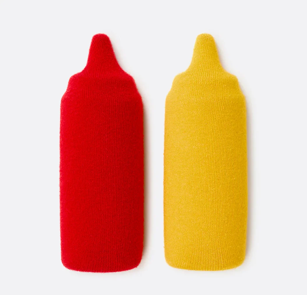 Eat My Socks – Ketchup Mustard (2 pairs of Socks) - Image 2