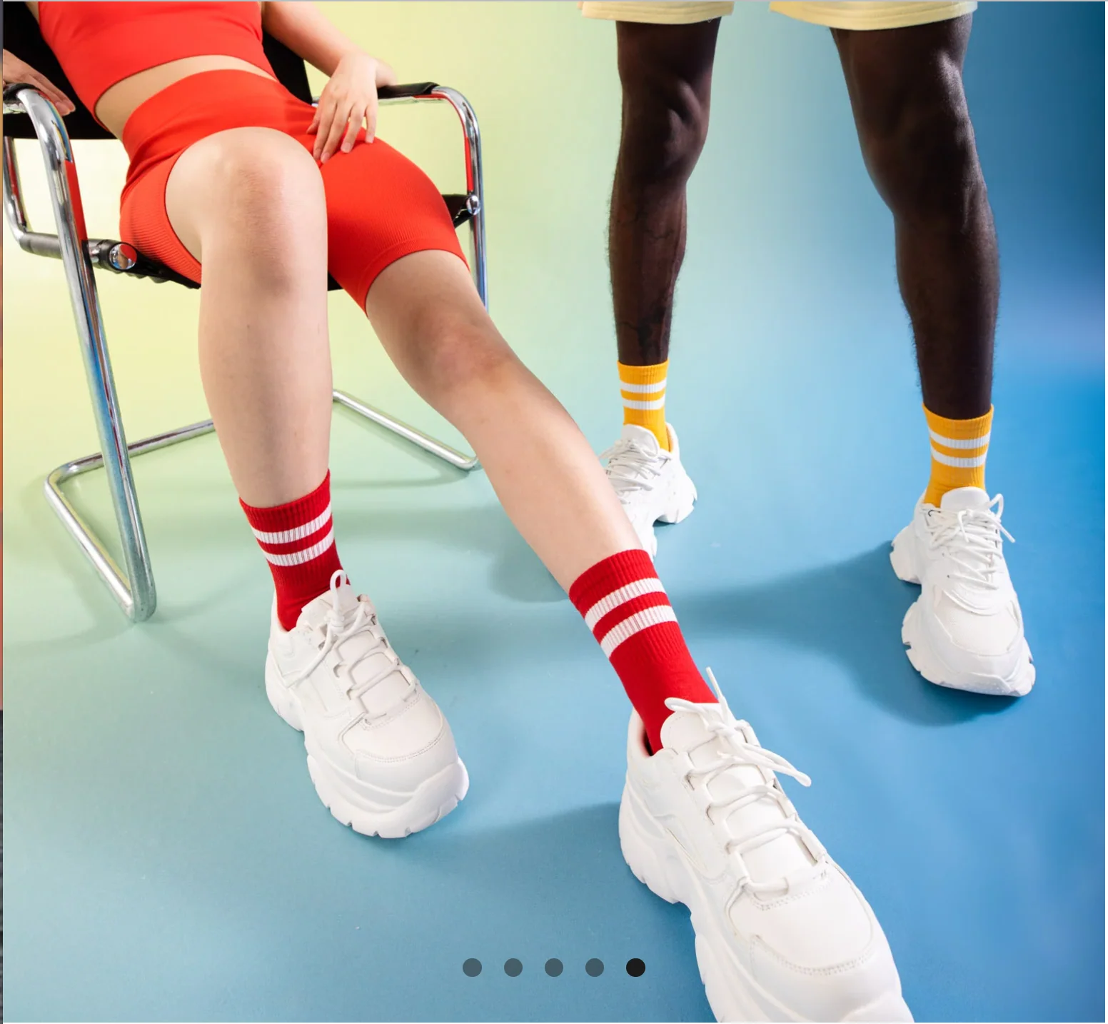 Eat My Socks – Ketchup Mustard (2 pairs of Socks) - Image 5