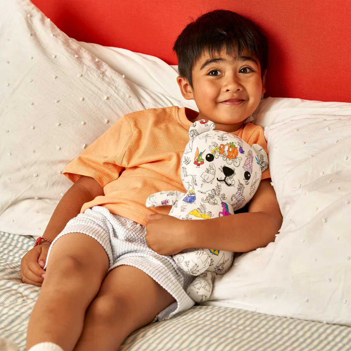 Eat Sleep Doodle – Artie Baer Color-in Fairytale Teddy Baer - Image 2