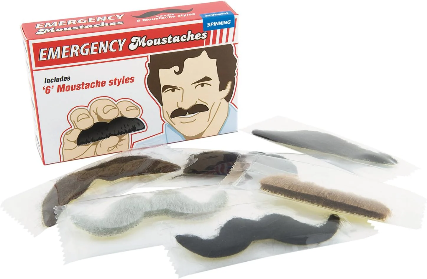 Emergency Mustaches – Set of 6 - Image 2
