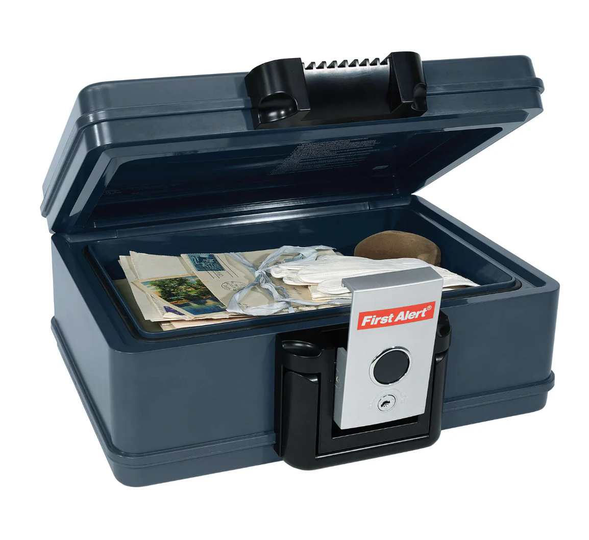 First Alert Key Lock Fireproof Safe – 0.17 cu ft – Upper East Side Delivery Only