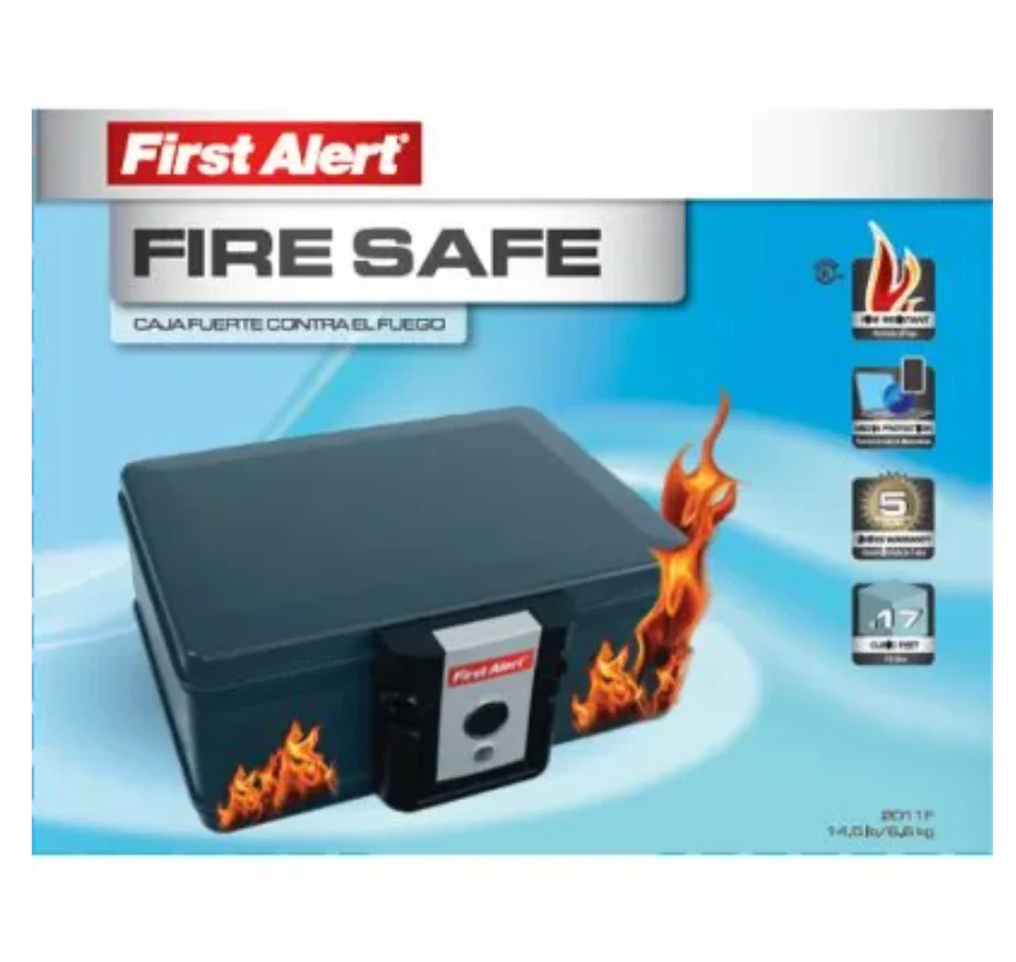 First Alert Key Lock Fireproof Safe – 0.17 cu ft – Upper East Side Delivery Only - Image 2