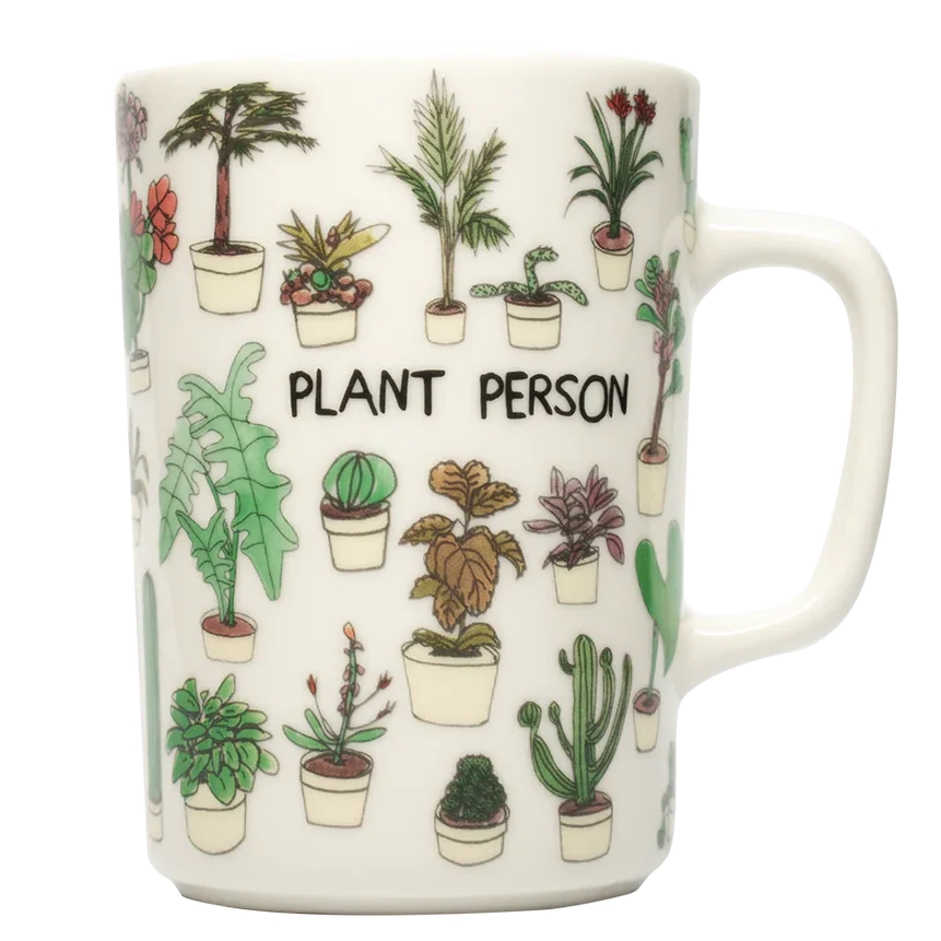 Fishs Eddy Ben Lenovitz - Plant Person Mug – 10oz