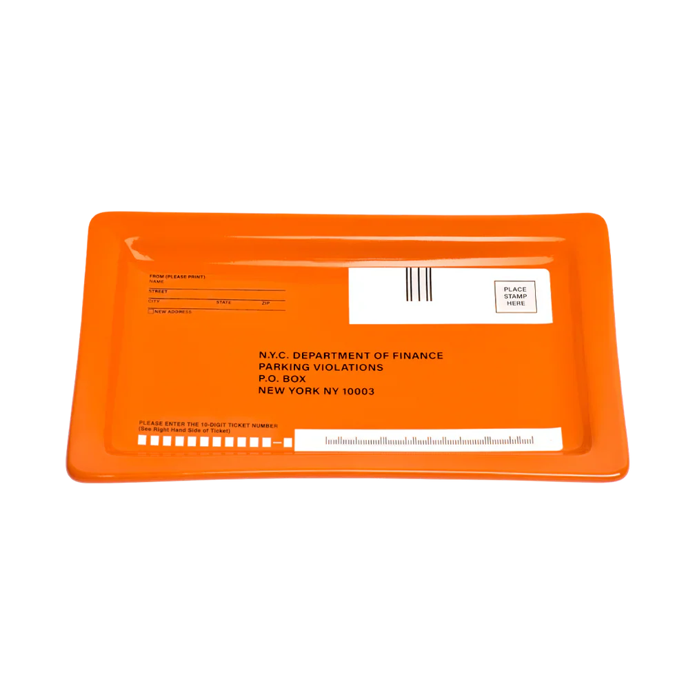Fishys Eddy Funny Little Trays - Parking Ticket – 5.6in x 8.8in - Image 2