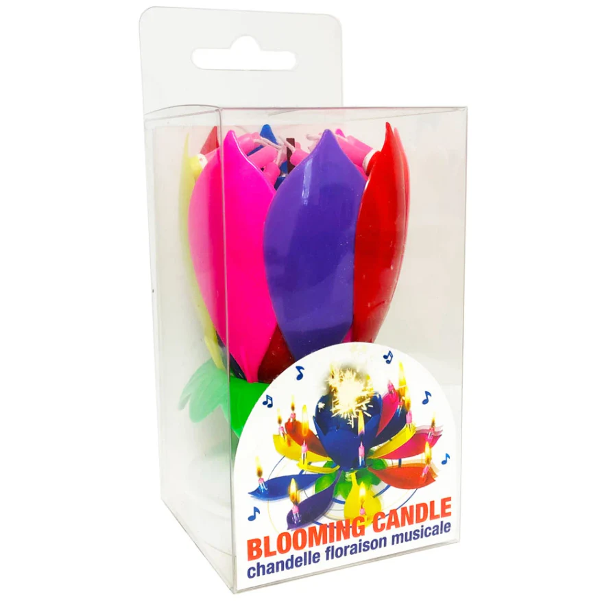 Blossom Magic Musical Flower Candle – 14 Candles - Image 5