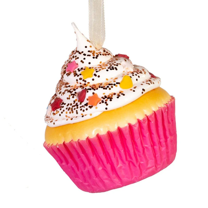 Foam Cupcake Ornaments – Assorted Styles – Sold Individually - Image 6