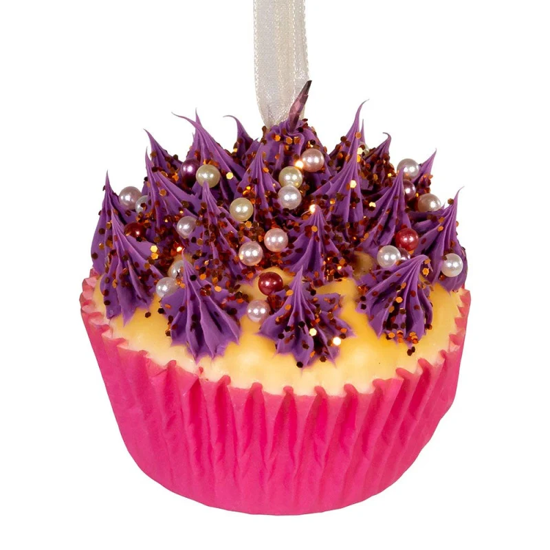 Foam Cupcake Ornaments – Assorted Styles – Sold Individually - Image 7