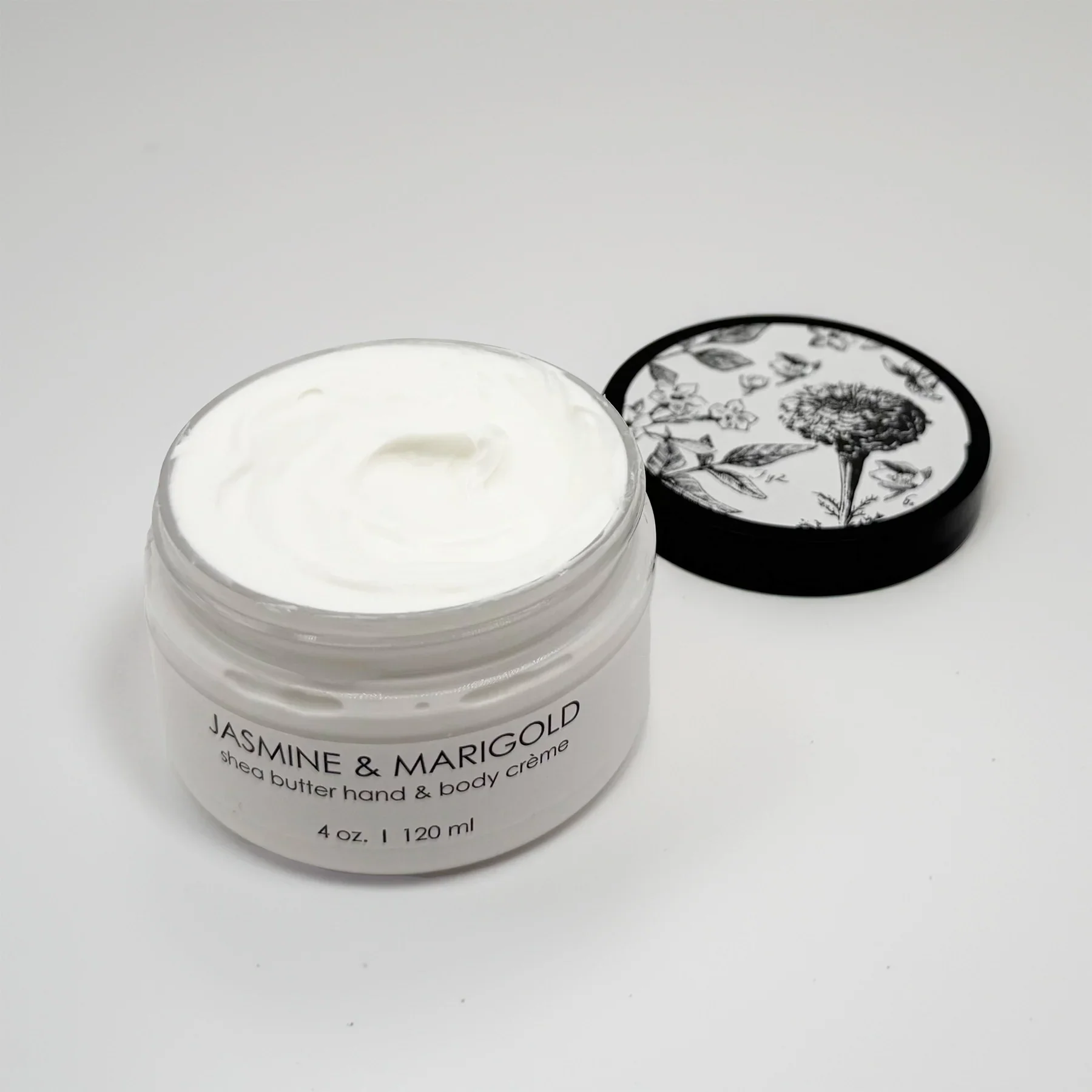 Formulary 55 Botanicals – Shea Butter Hand & Body Creme – Jasmine & Marigold – 4oz - Image 2