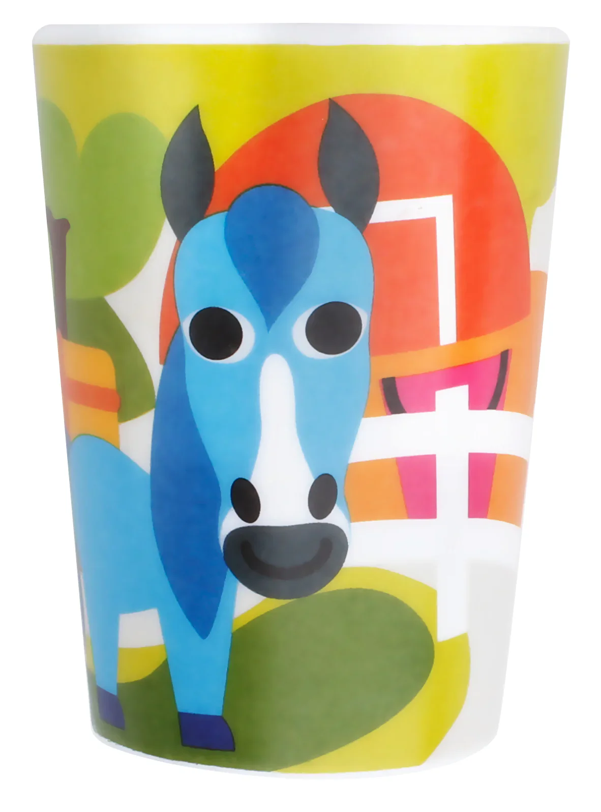 French Bull Kids Everyday Melamine 4 Piece Tableware Set – Farm Animals - Image 4