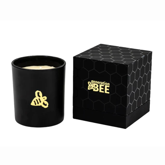 Generation Bee – Beeswax Candle – 8oz. – Apricot Peach