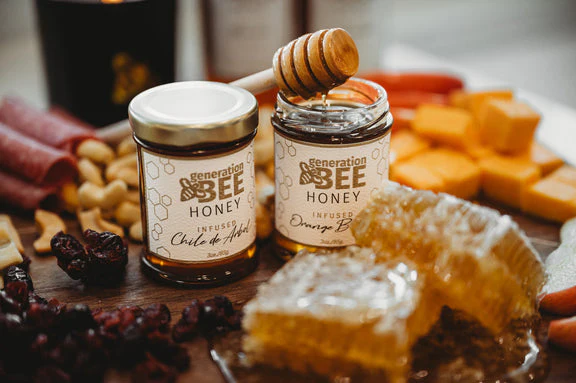 Generation Bee Flavored Honey – Chile de Arbol – 3oz. - Image 2