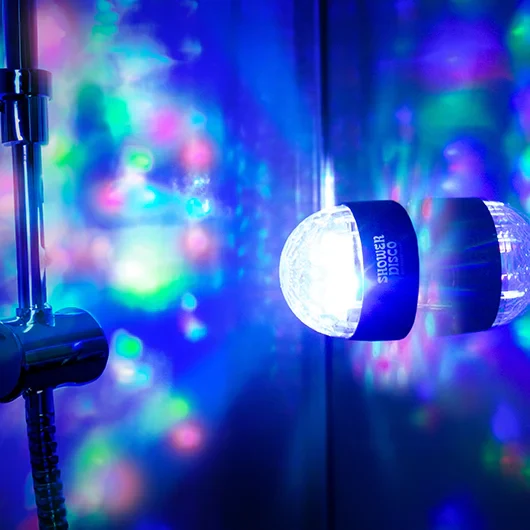Gift Republic Suction Cup Shower Disco Light – Waterproof Shower Light - Image 2