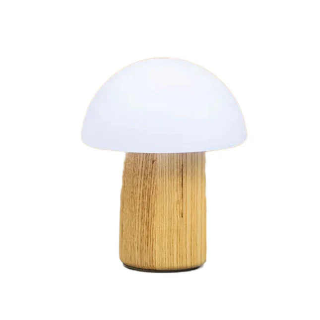 Gingko Design Mini Alice Color Changing Mushroom Lamp - Ash