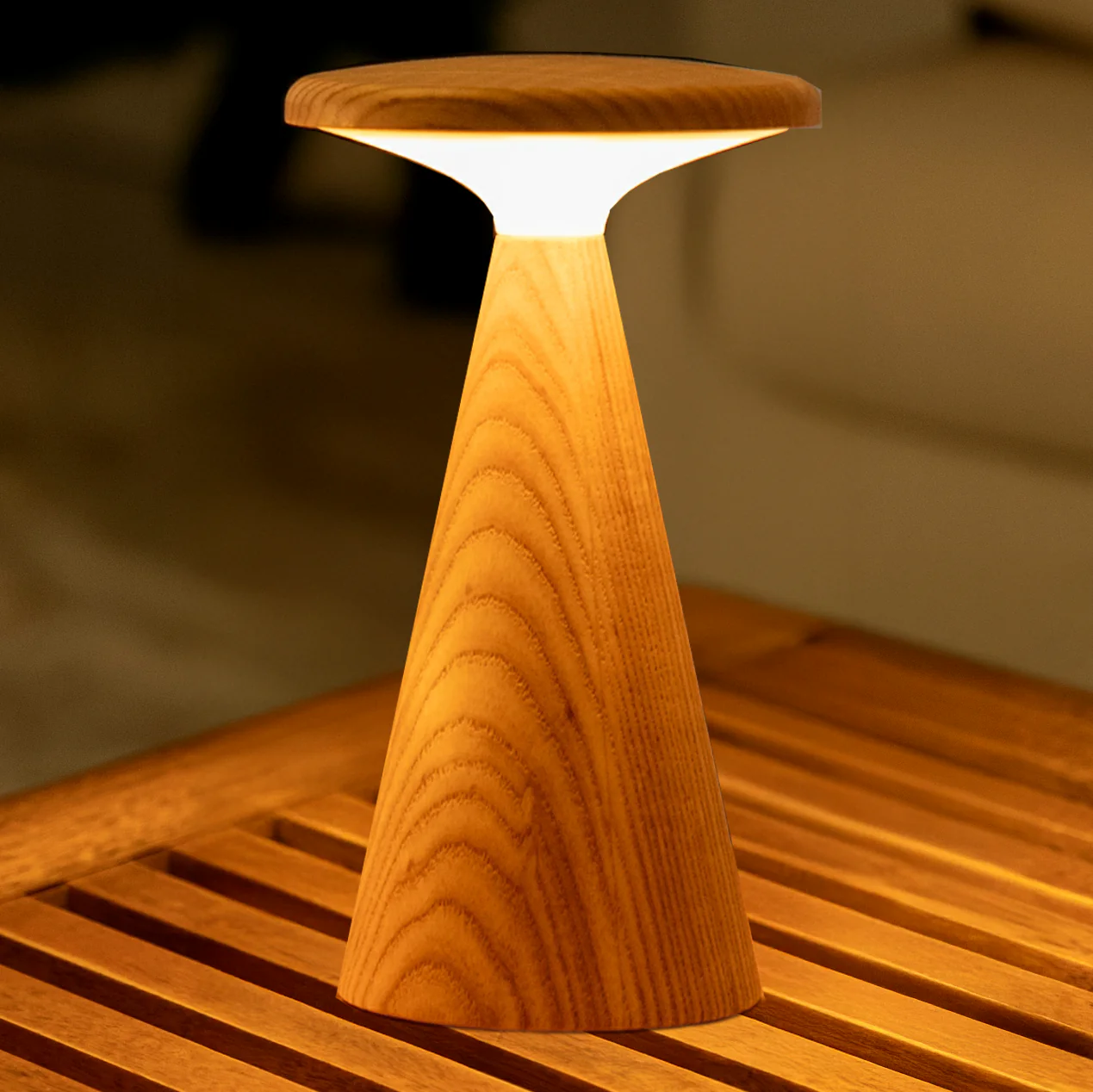 Gingko Large Sylva Table Lamp – Ash - Image 6