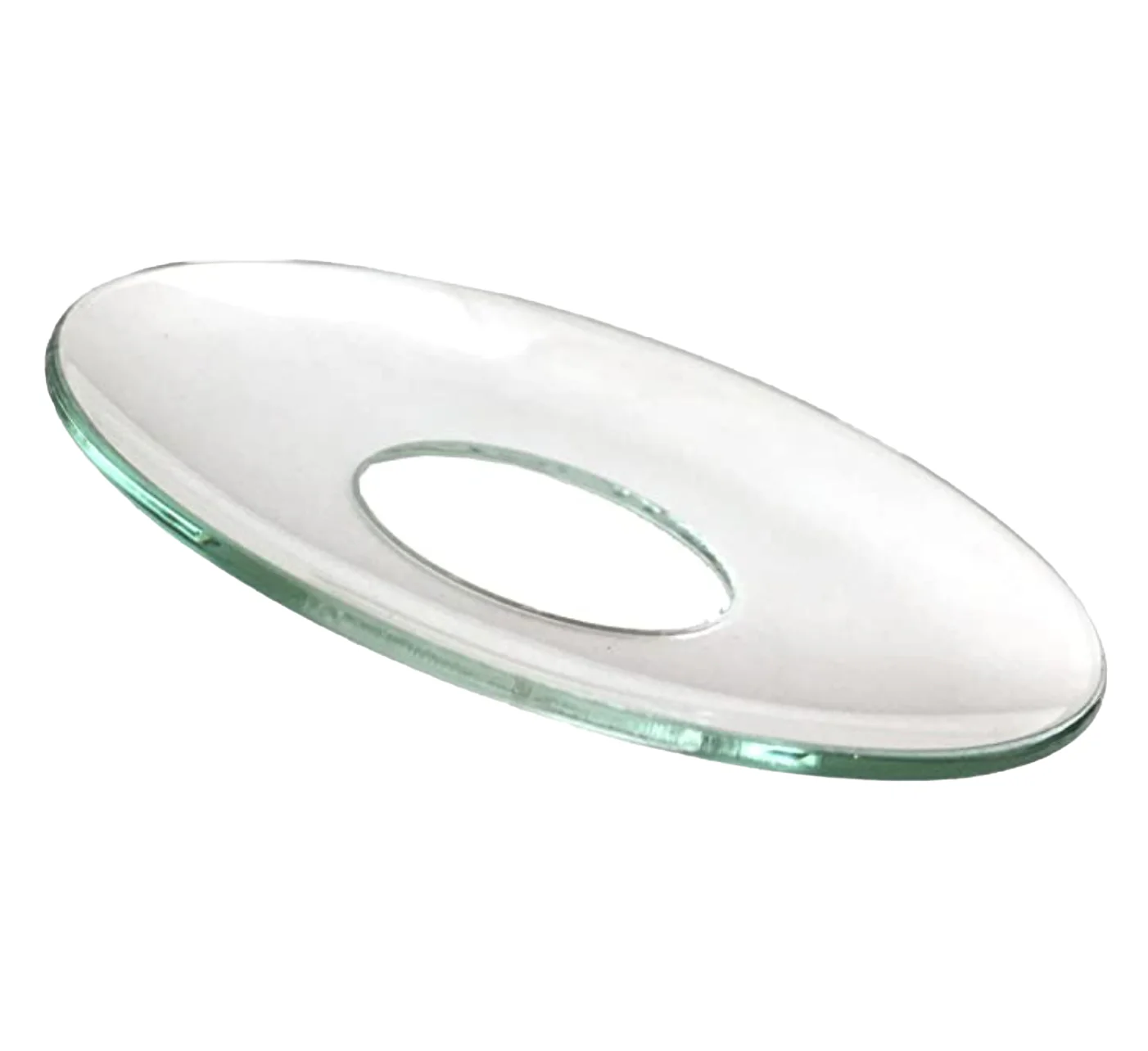 Glass Candle Bobeches – Set of 12
