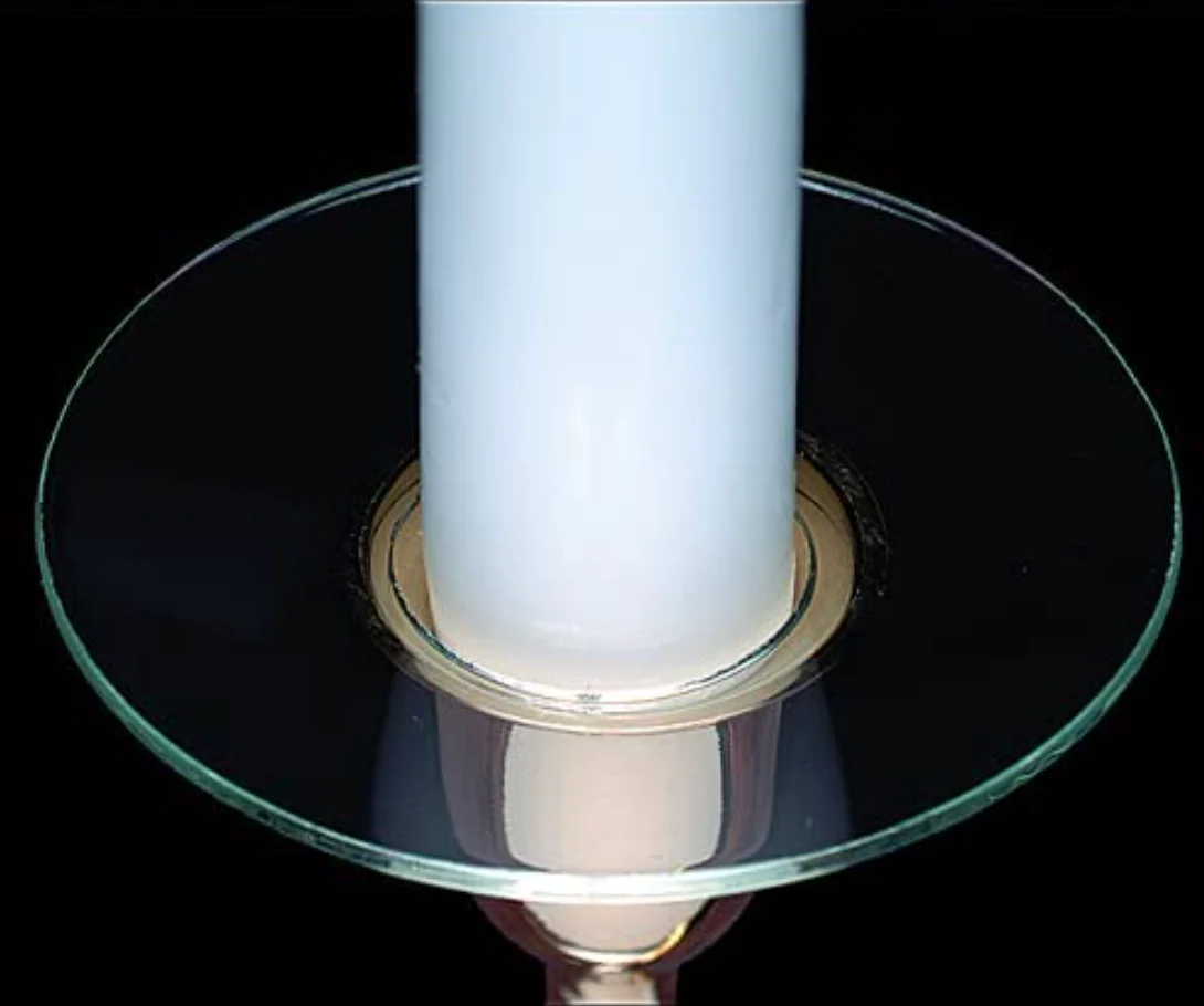 Glass Candle Bobeches – Set of 12 - Image 3