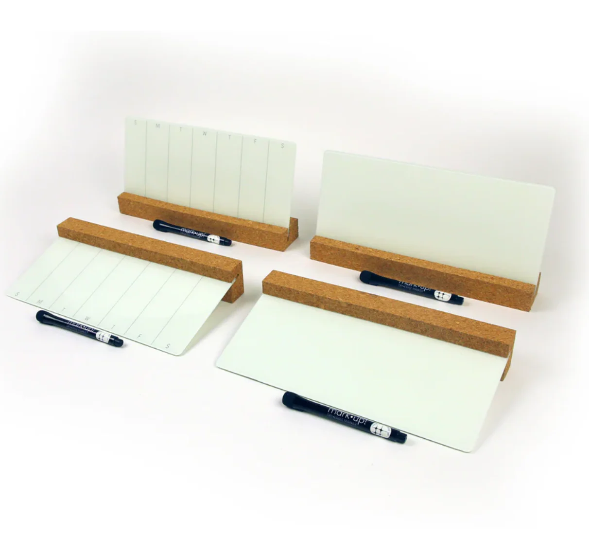 Glassencorque Wide Weekly Desktop Dry-Erase Board – 6" x 12" - Image 6