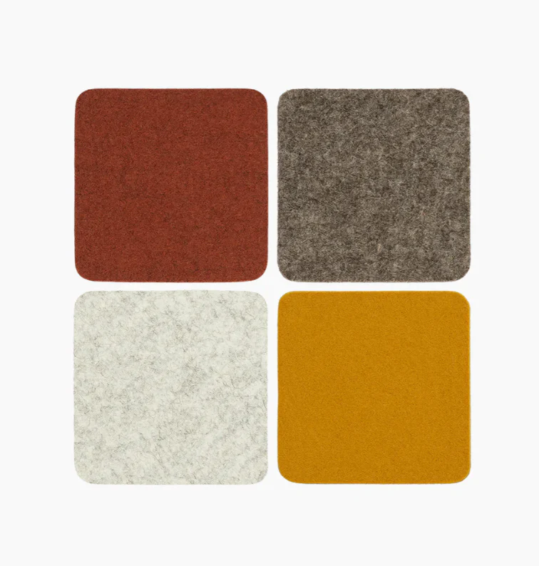 Graf Lantz Bierfilzl Square Felt Coaster – Desert Sun – 4pk - Image 2
