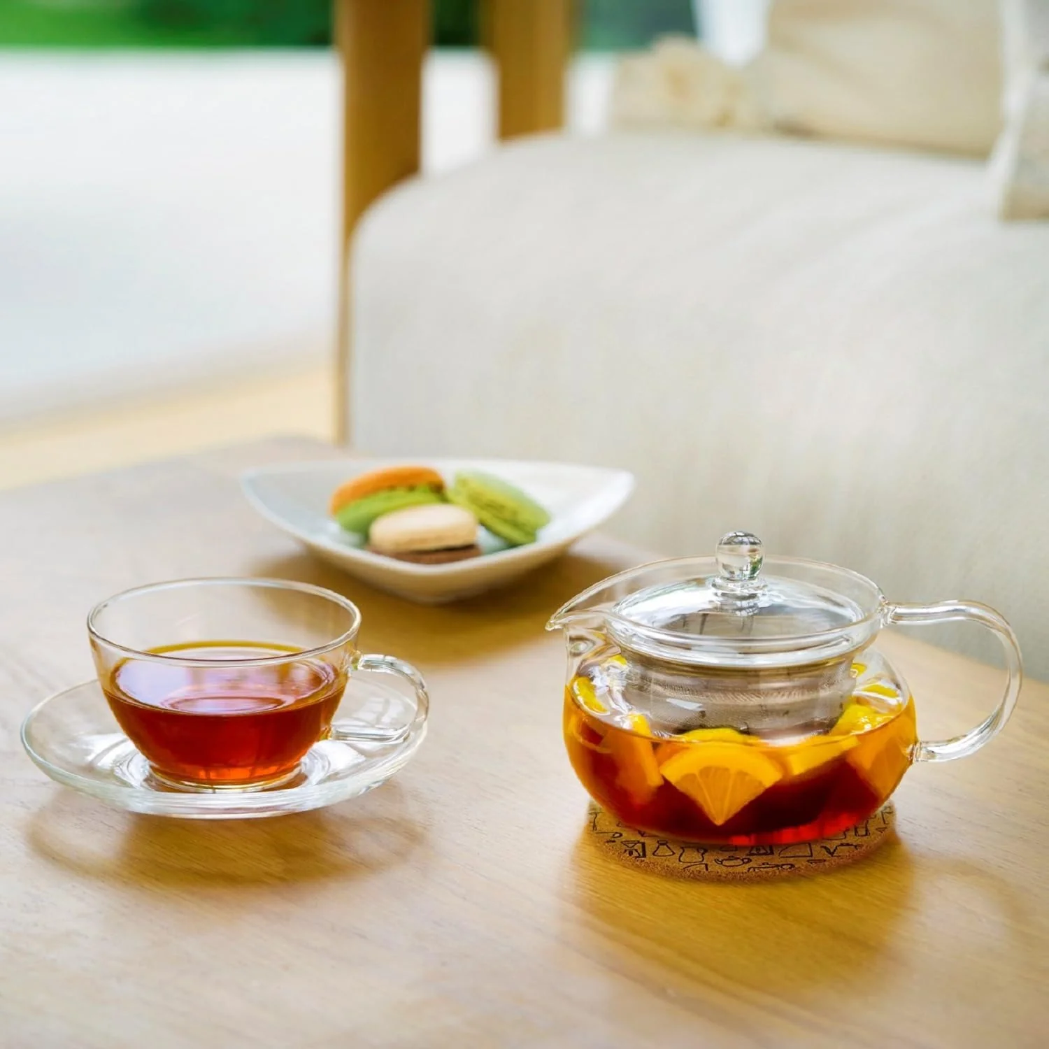 Hario ChaCha Kyusu "Maru" Tea Pot – 10oz. - Image 6