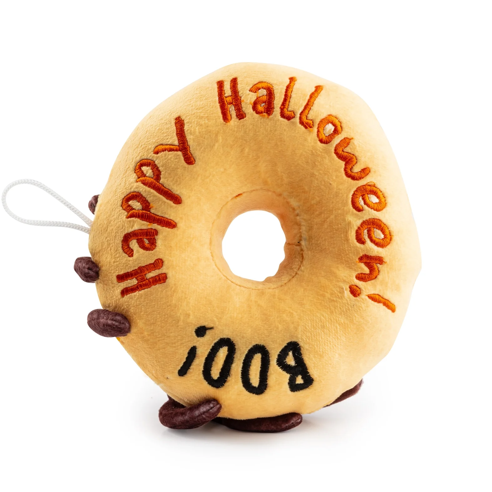 Haute Diggity Dog Designer Inspired Plush Dog Toy – Spider Donut - Image 2