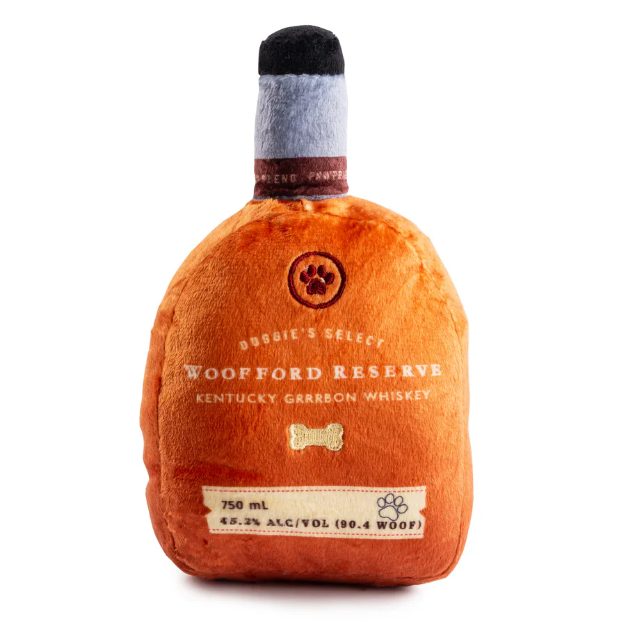 Haute Diggity Dog Designer Inspired Plush Dog Toy – Woofford Reserve Bourbon - Image 3