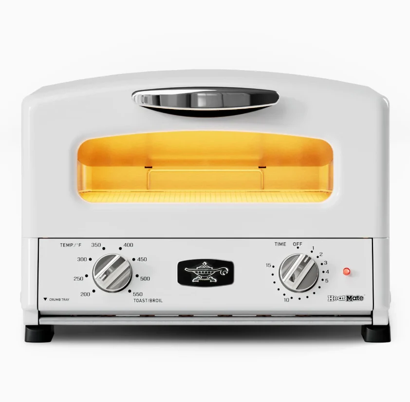 HeatMate Toaster Oven  –  White