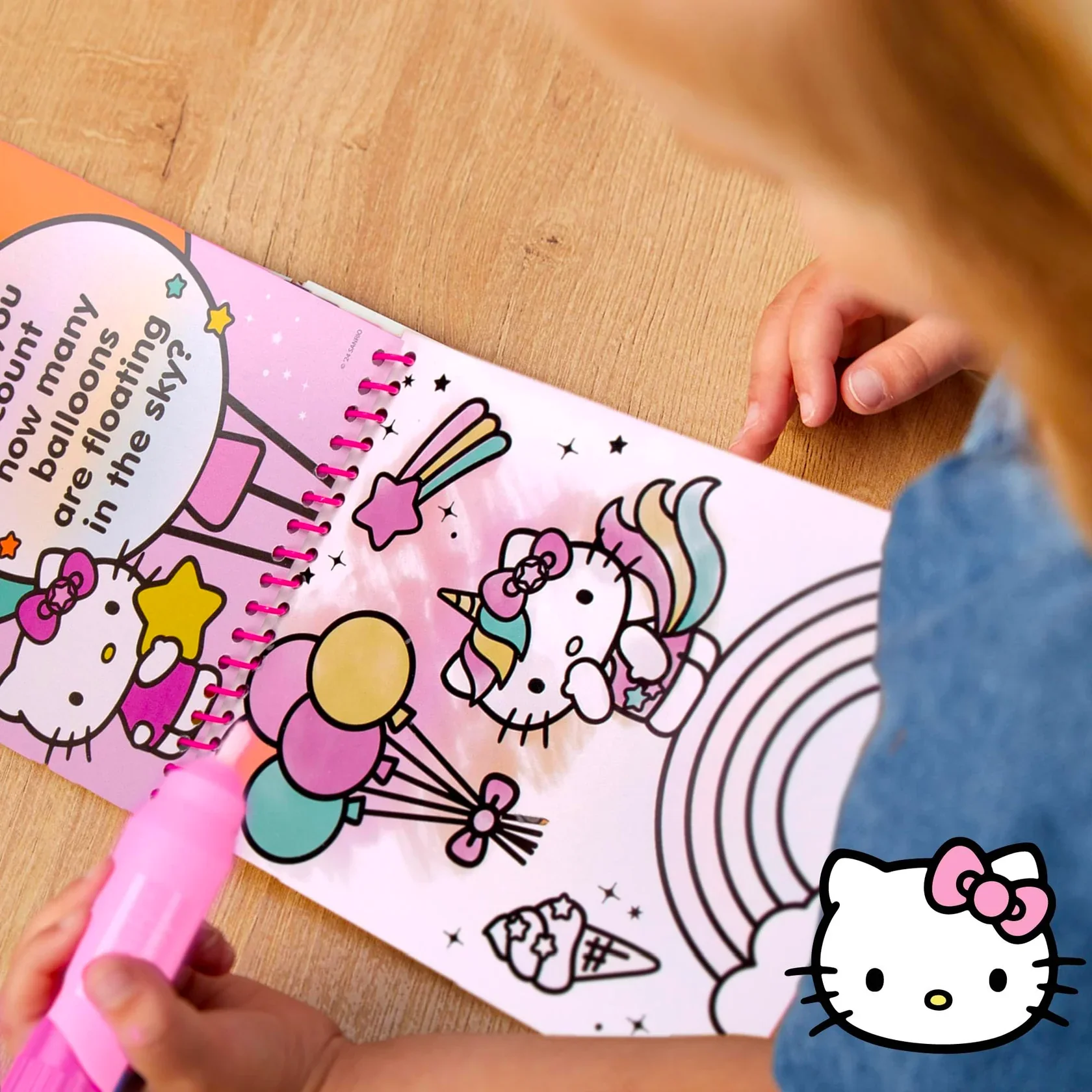 Hello Kitty Aqua Art Pad For Kids - Image 4