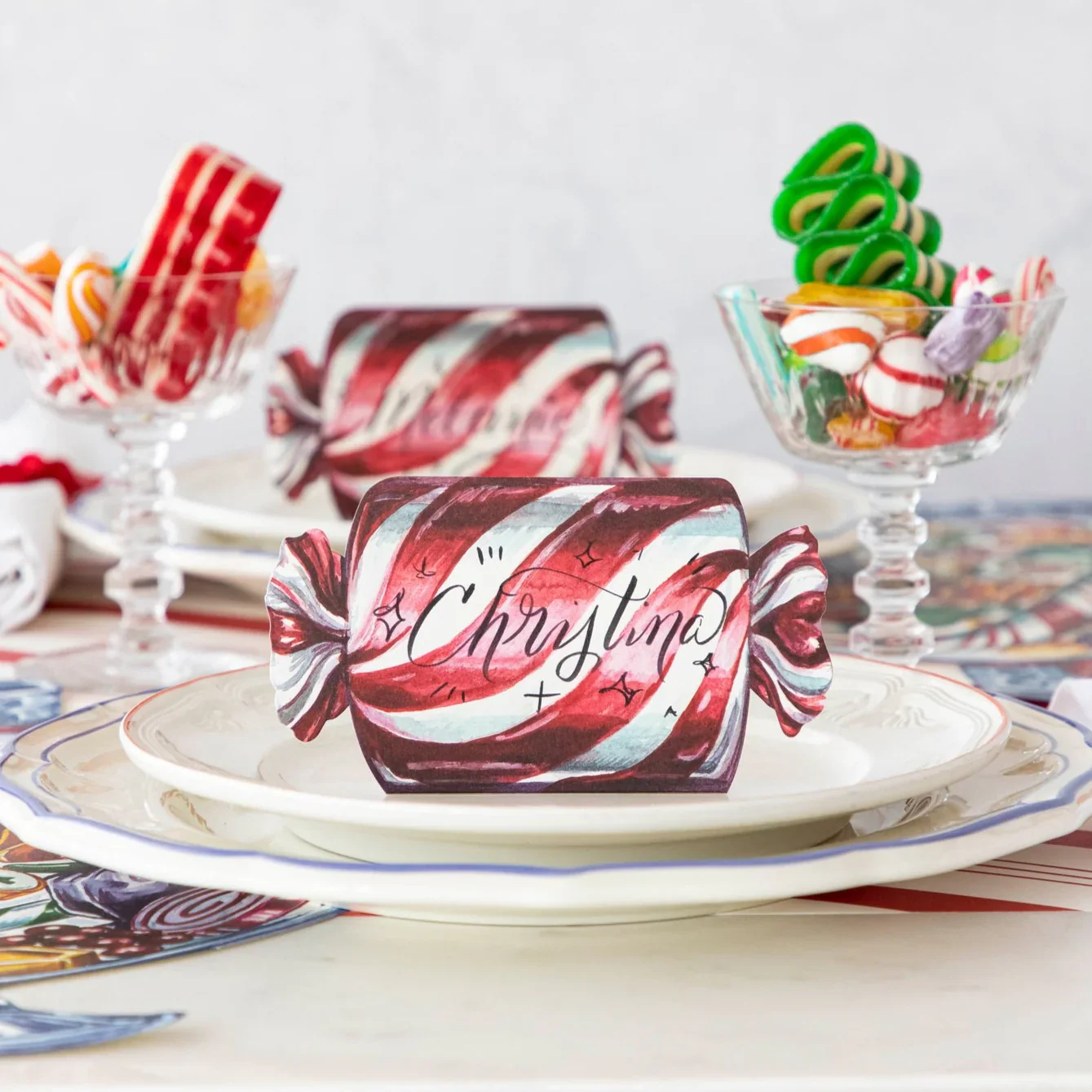 Hester & Cook Christmas Candy Place Cards - 12pk - Image 2