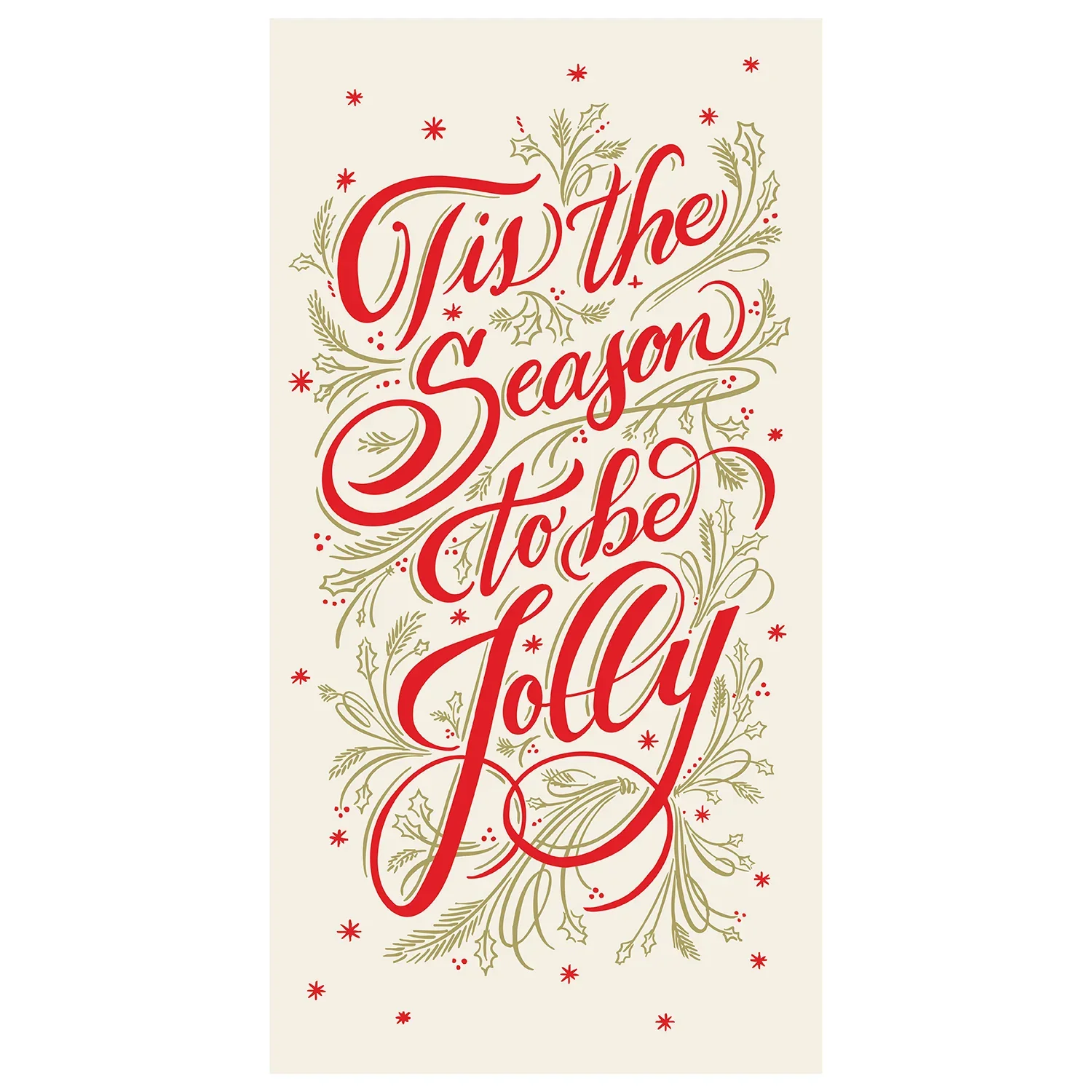Hester & Cook Guest Towel – Tis the Season – 16pk