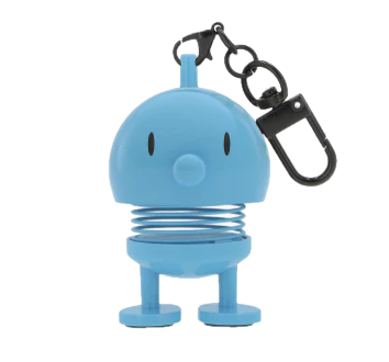 Hoptimist Bobblehead Bag Charm – Turquoise