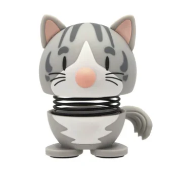 Hoptimist Bobblehead Figure – 2"– Maine Coon Cat