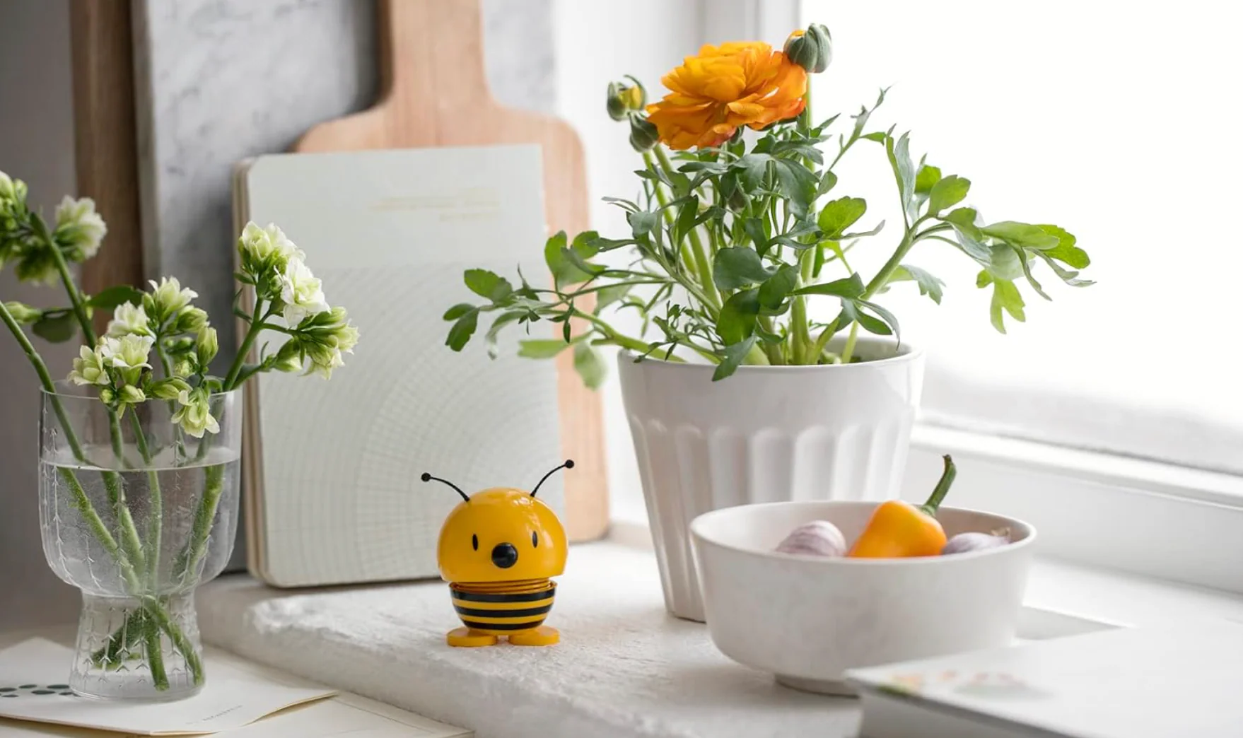 Hoptimist Bobblehead Figure – 3"– Bee - Image 2