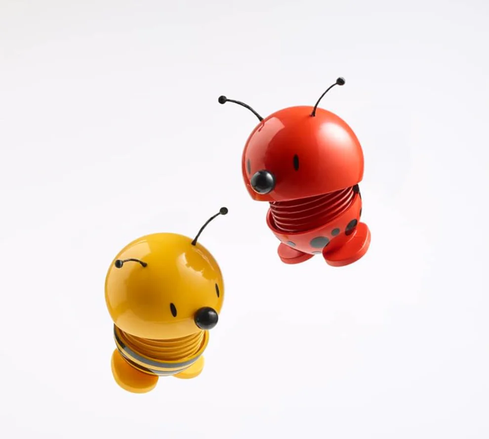 Hoptimist Bobblehead Figure – 3"– Ladybird - Image 3