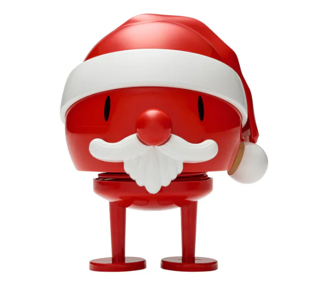 Hoptimist Bobblehead Medium Figure – 4.1' x 3.6" – Holiday Santa Claus