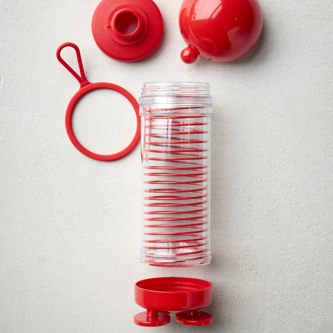 Hoptimist Water Bottle Bumble – Red – 13.5oz. - Image 2