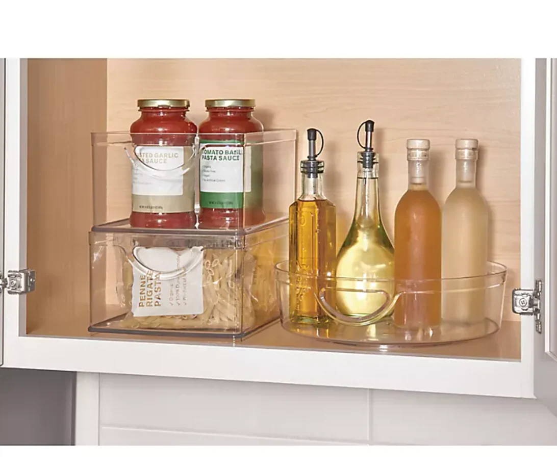 iDesign Plastic Storage Bin with Handles – 10" x 8" x 5" - Image 5