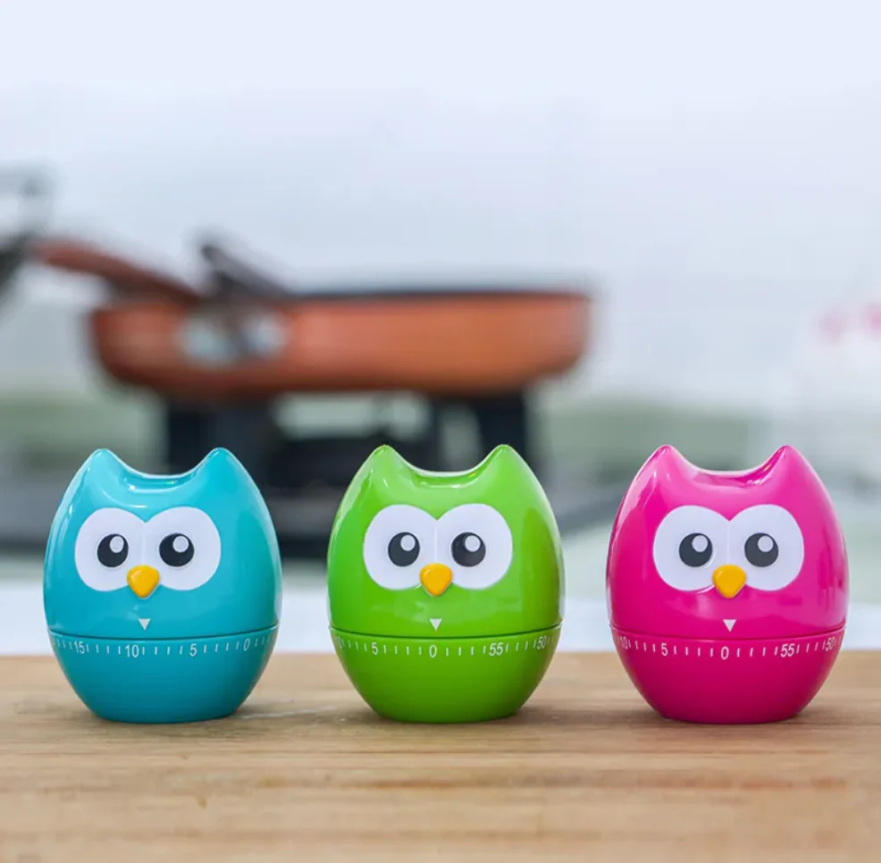 Joie Hoot Owl Kitchen Timer – Assorted Colors – Each Sold Separately - Image 5